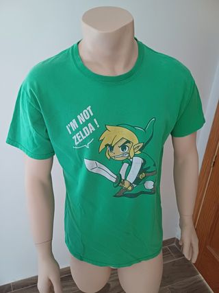 Camiseta Zelda Link Verde