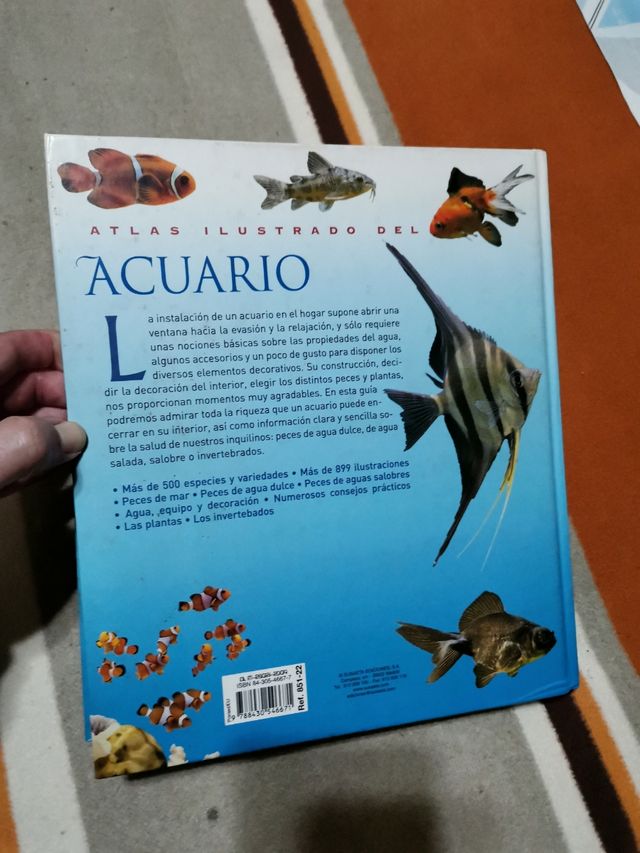 LIBROS ATLAS DE ACUARIOS