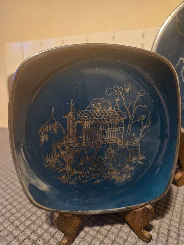 PLATOS DE CRISTAL CERAMICA .