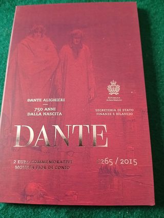 Moneda San Marino 2015 Dante Alighieri