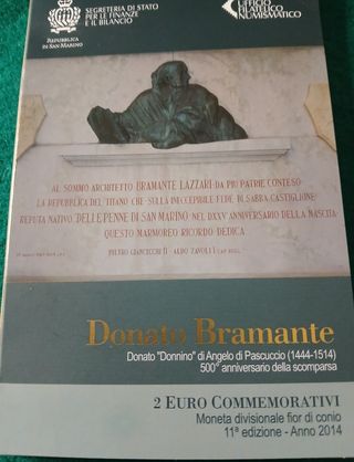 2€ San Marino 2014 Donato Bramante