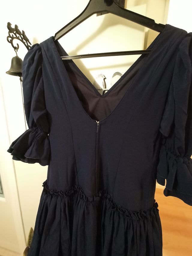 Costume da fenicottero blu marino