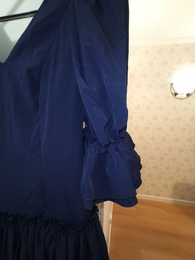 Costume da fenicottero blu marino