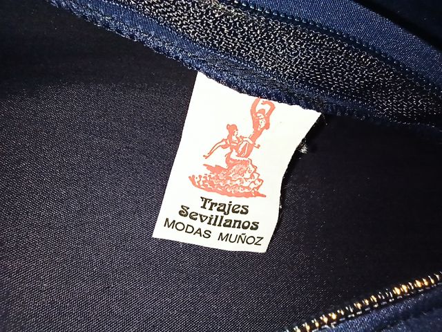 Costume da fenicottero blu marino