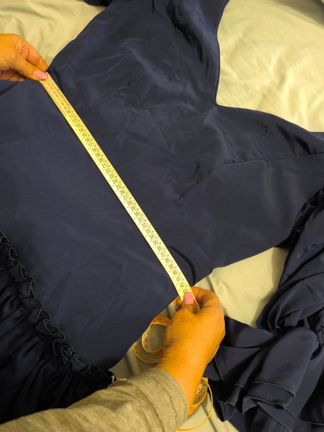 Costume da fenicottero blu marino