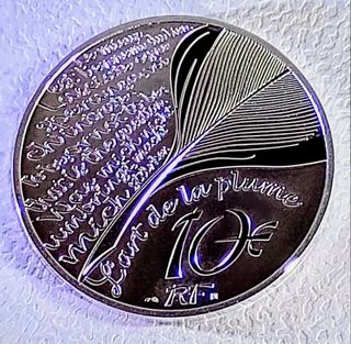 Moneda 10€ Francia 2025 Viaje al Centro de la Tier