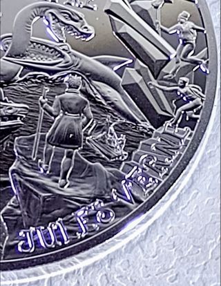 Moneda 10€ Francia 2025 Viaje al Centro de la Tier