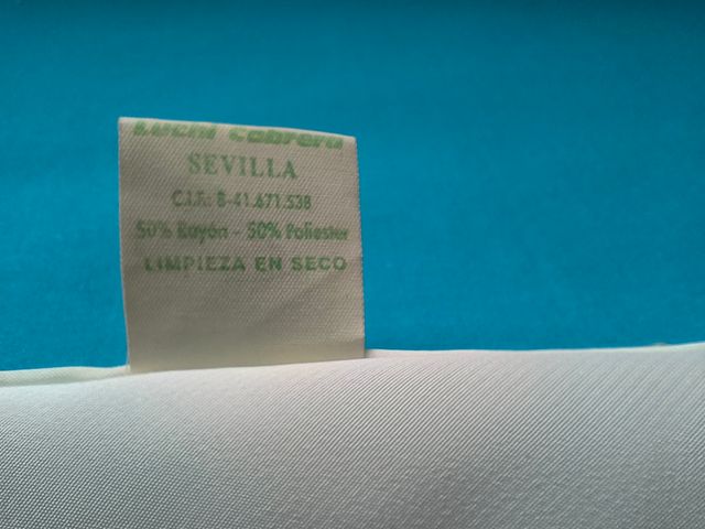 Scialle bianco beige