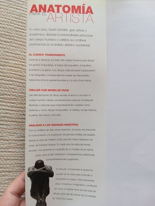 ANATOMIA PARA EL ARTISTA, SARAH SIMBLET,  BLUME.