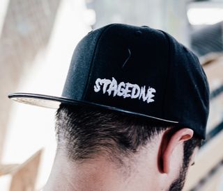 Boné Snapback Preto Cabedal