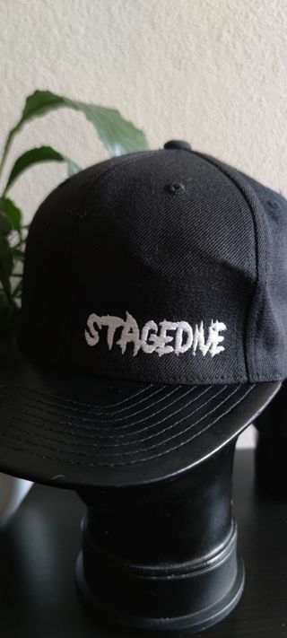 Boné Snapback Preto Cabedal