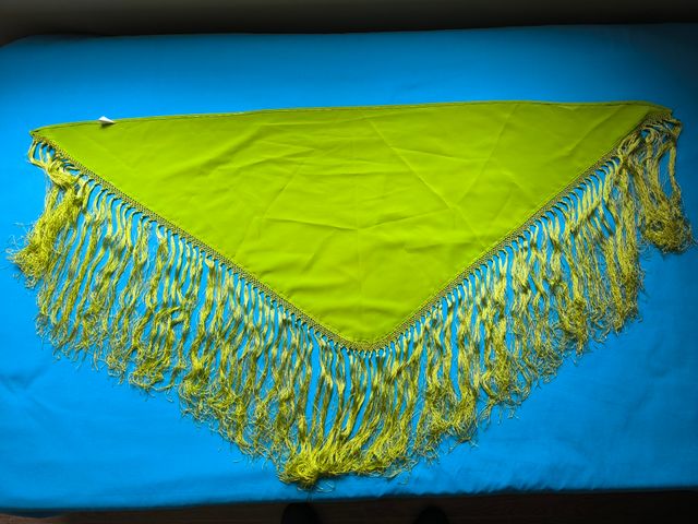 Scialle verde pistacchio