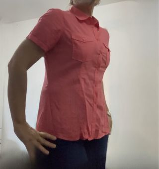 Camicia Terranova rosa, tg. 7 (XL/L)
