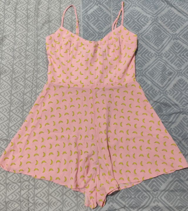 Mono estampado de plátanos