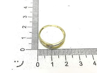sortija oro 18k con circonita
