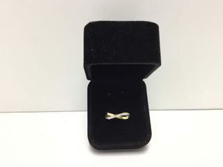 sortija oro 18k con piedra con circonita