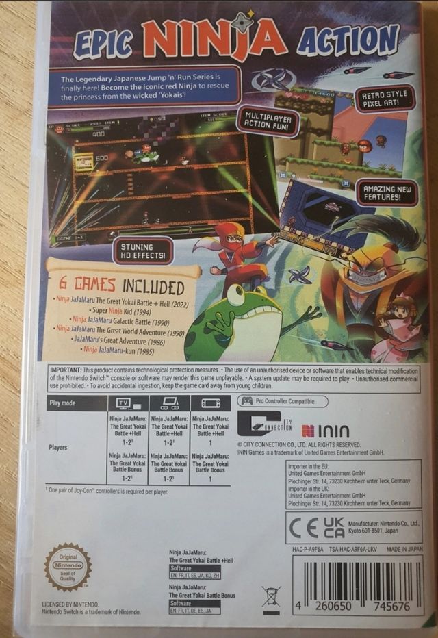 Ninja Jajamaru: Great Yokai Battle - Switch