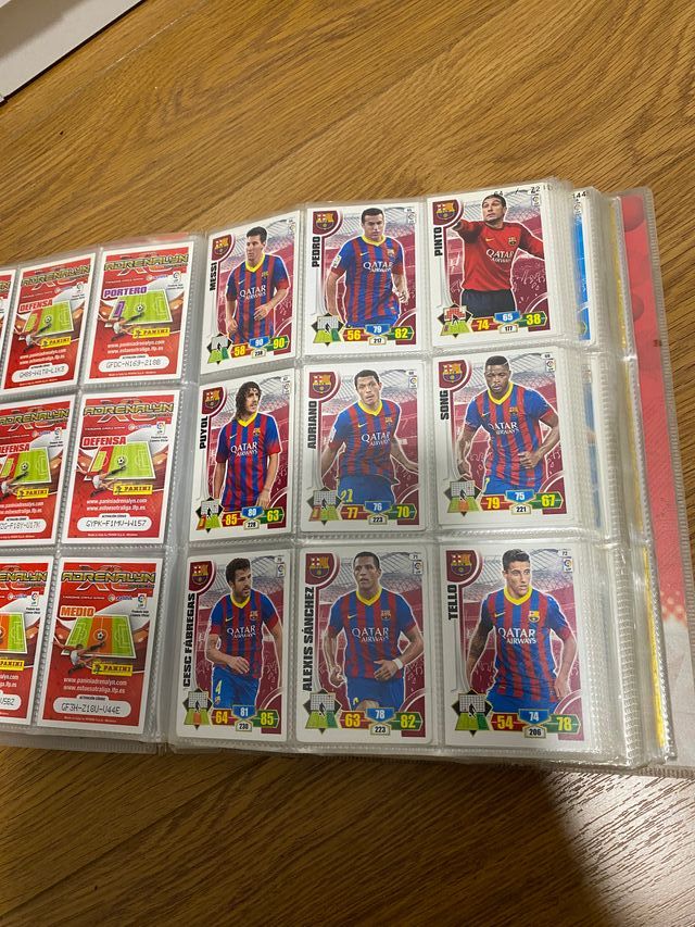 Álbum completo LaLiga Adrenalyn 2013-2014