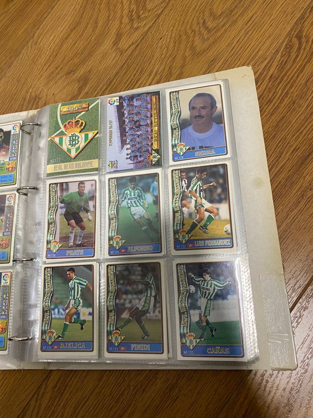 Álbum LaLiga Mundi Cromo 1996-1997