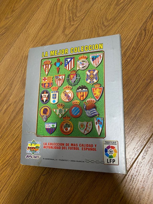 Álbum LaLiga Mundi Cromo 1996-1997