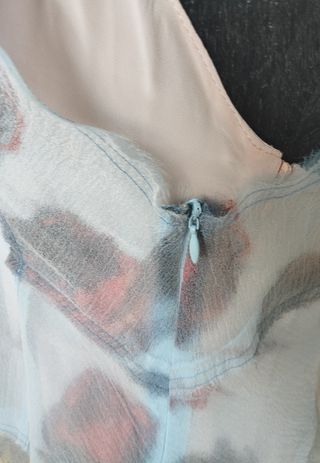 Vestido organza Zara Studio 2024