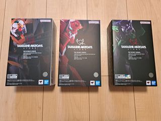 Tamashii Nations Robot Spirits Evangelion 00 01 02