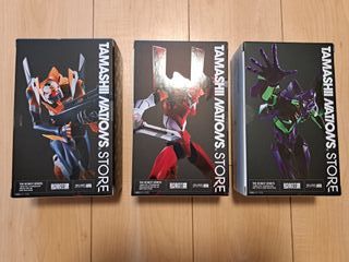 Tamashii Nations Robot Spirits Evangelion 00 01 02