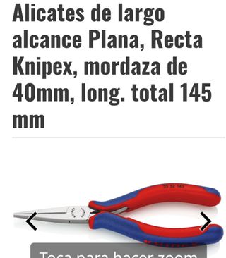 Alicates Knipex 200mm - Planos