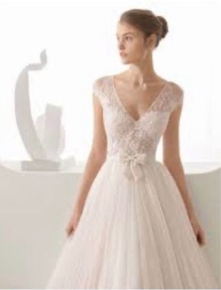 Vestido novia Rosa Clara.