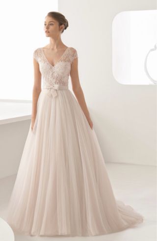 Vestido novia Rosa Clara.