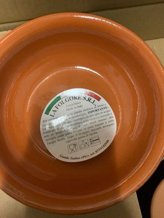 Ciotole terracotta LA FOLGORE