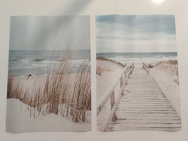 Laminas playa 40x30cm - Decoración