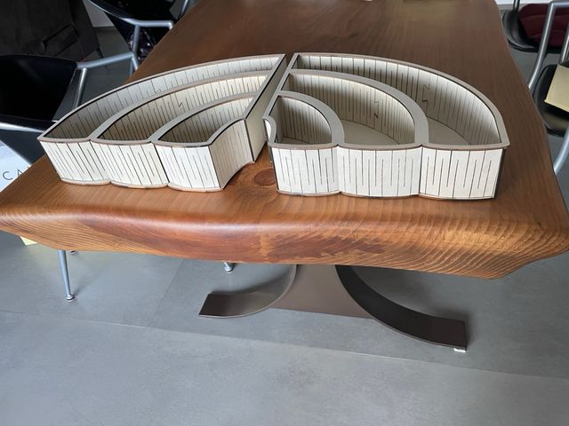 Portaconfetti o caramelle Arcobaleno battesimo