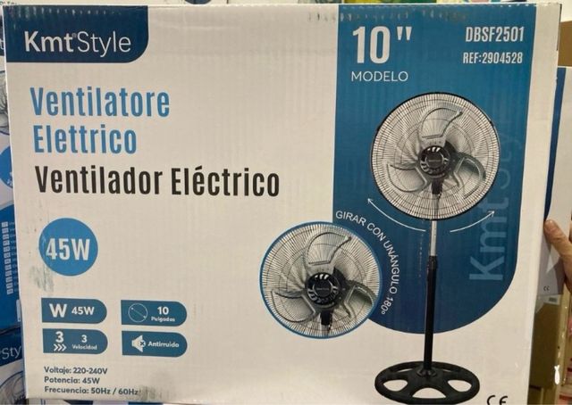 Ventilador de Pie 45 W.