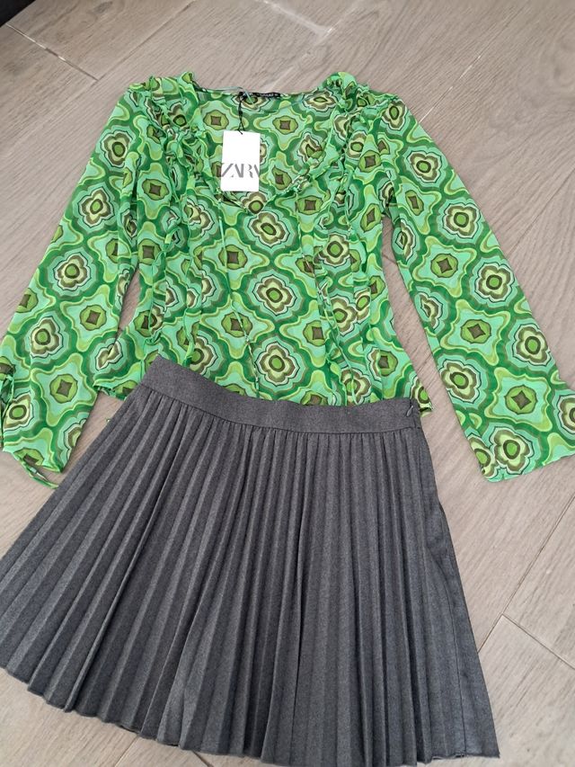 Conjunto zara talla xs