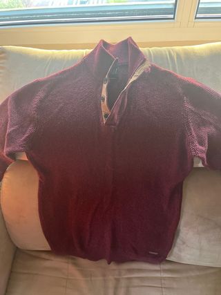 Jersey granate de hombre