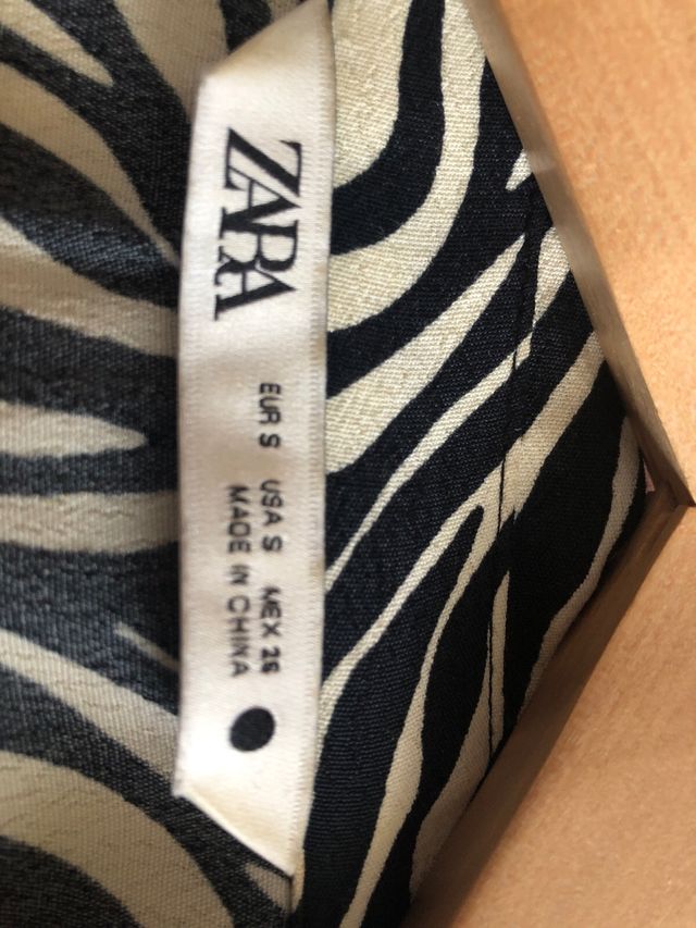 Vestido animal print