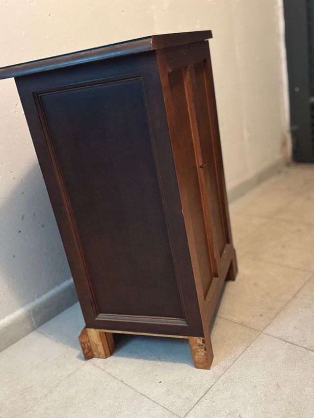 Mueble de madera estilo vintage 5 cajones