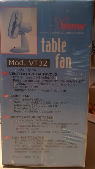 Ventilatore Bimar VT32 - 30cm