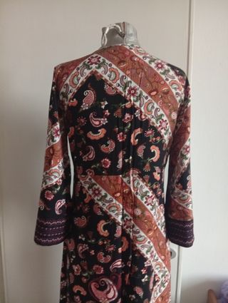Vestito lungo paisley