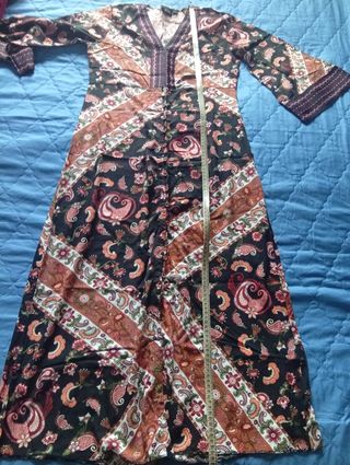 Vestito lungo paisley