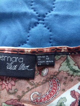 Vestito lungo paisley