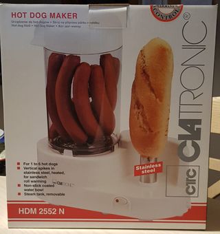 Clatronic HDM 2552 N - Hot Dog Maker
