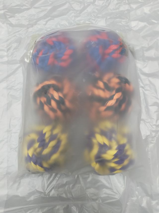 🆕 Juguetes masticables de cuerda para perros