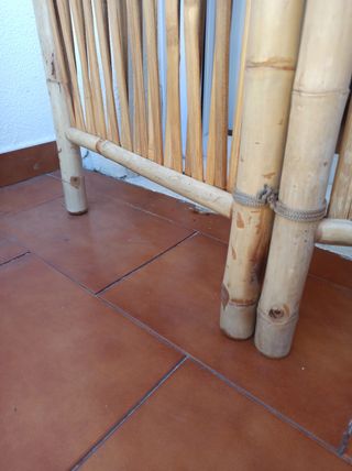 Biombo bambú 3 piezas