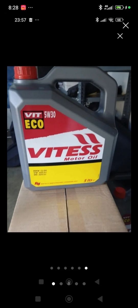 Aceite Vitesse 5W30 - Motor