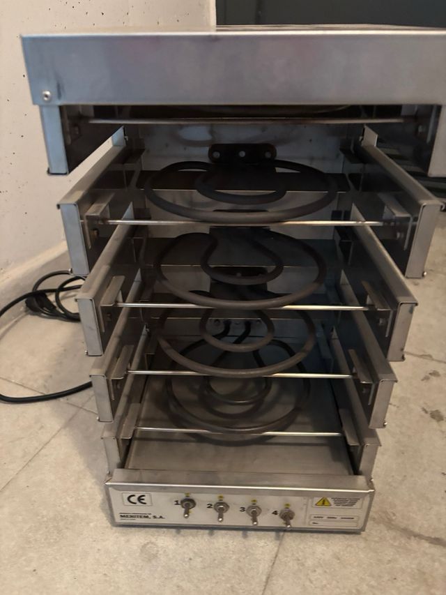 Horno para pizzas y paellas Meritem