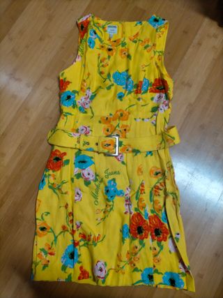 Abito smanicato Moschino vintage