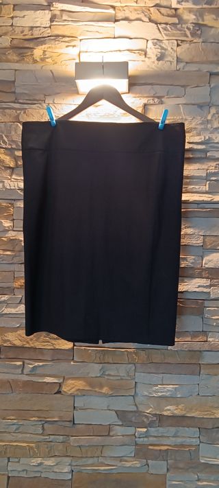 Falda negra Zara - Talla 8