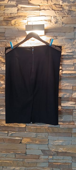 Falda negra Zara - Talla 8
